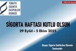 29 Eyll  5 Ekim 2025 14. Sigorta Haftas Mesaj