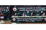 TOBB Trkiye Sektr Meclisleri stiare Toplants, Ticaret Bakan Sayn Mehmet MU'un katlmyla TOBB Konferans Salonu nda gerekletirildi.